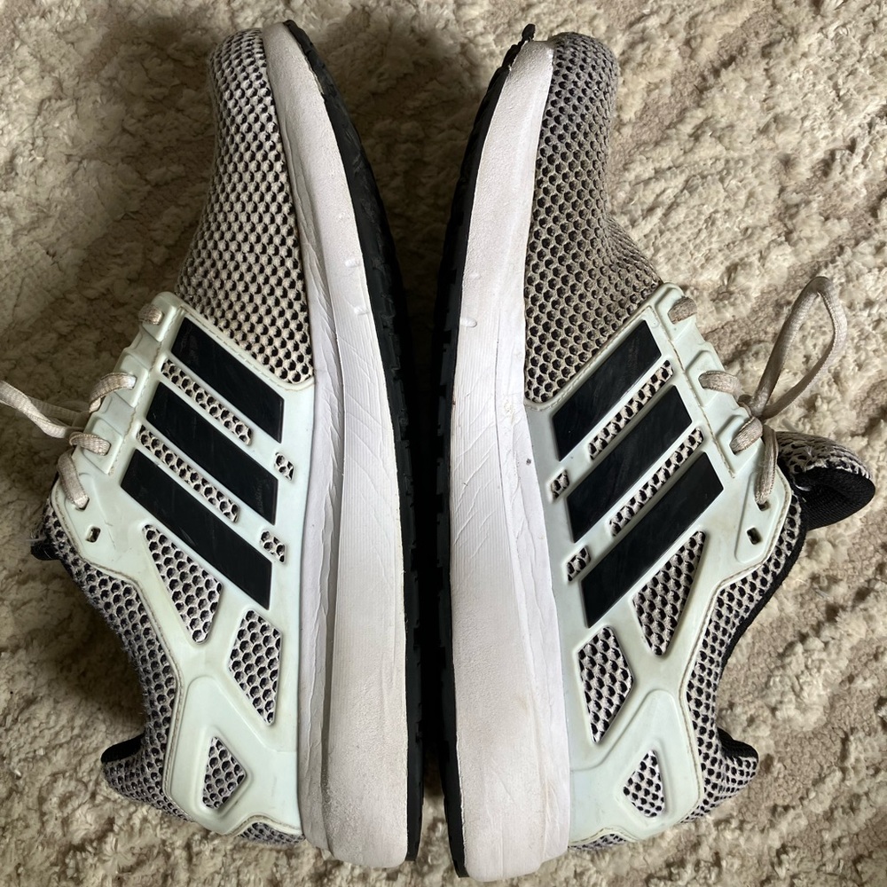Adidas Energy Cloud Mens Lightweight Running Shoes White Black 10 - Picture 5 of 10